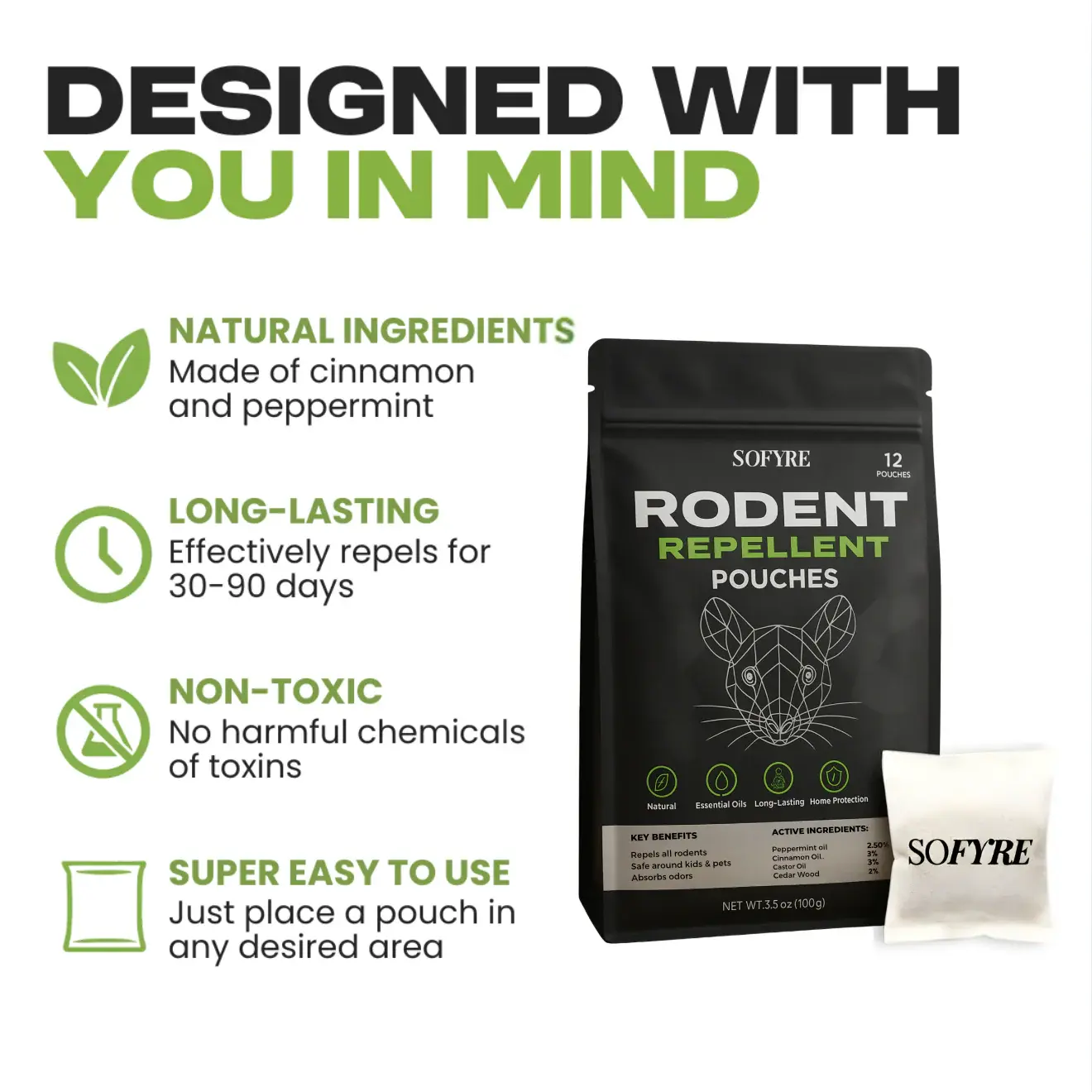 Rodent Repellent Pouches - Image 6