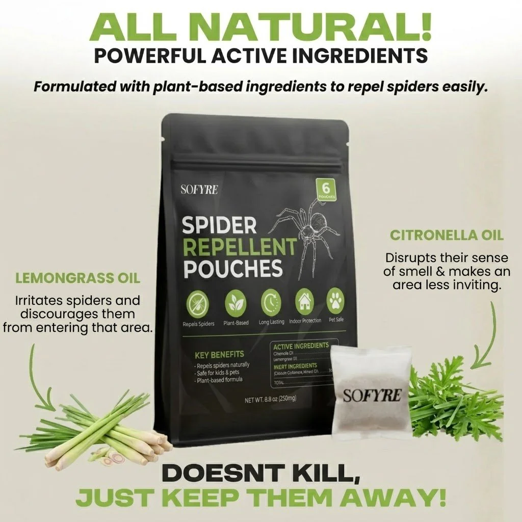 Spider Repellent Pouches - Image 5