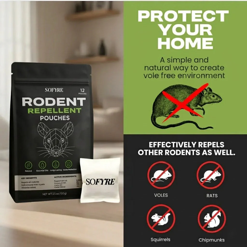 Vole Repellent Pouches - Image 3